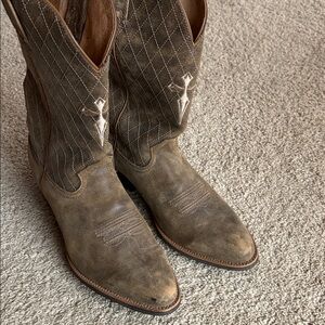 Twisted X Men's Boots Ruff Stock Brown Bomber Western Boots MWT0012